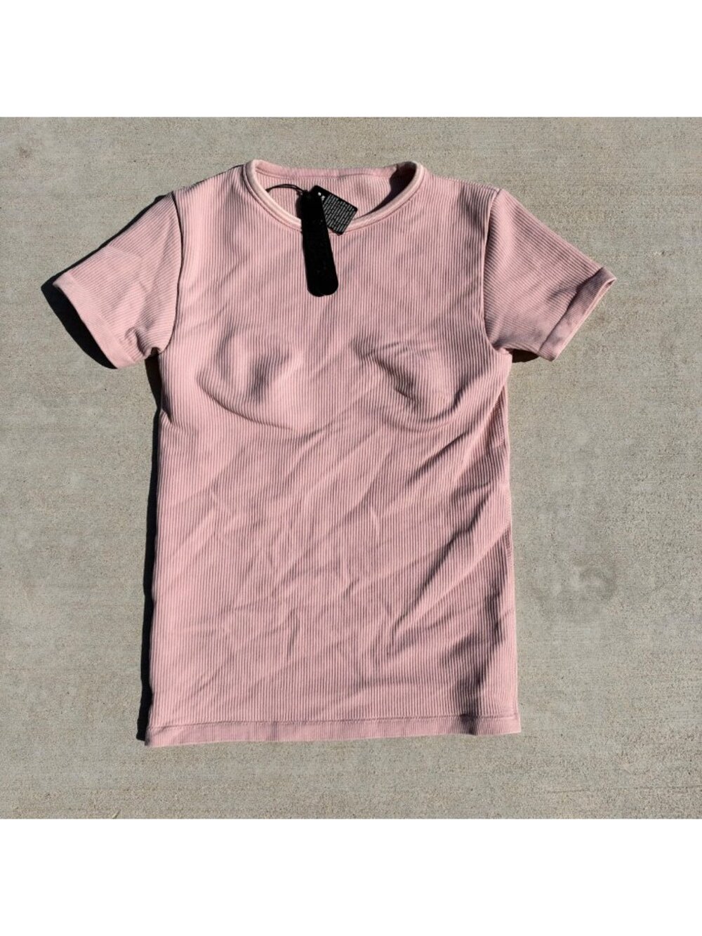 NWT NIKE x SKIMS RIBBED SEAMLESS HIMALAYAN S/S TOP SZ SMALL